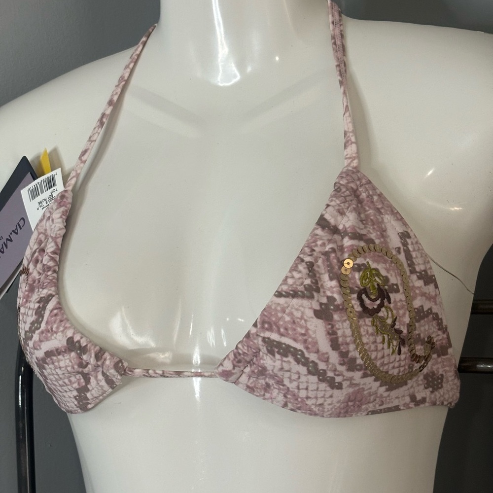 CIA MARITIMA Rose Bikini Swim Top